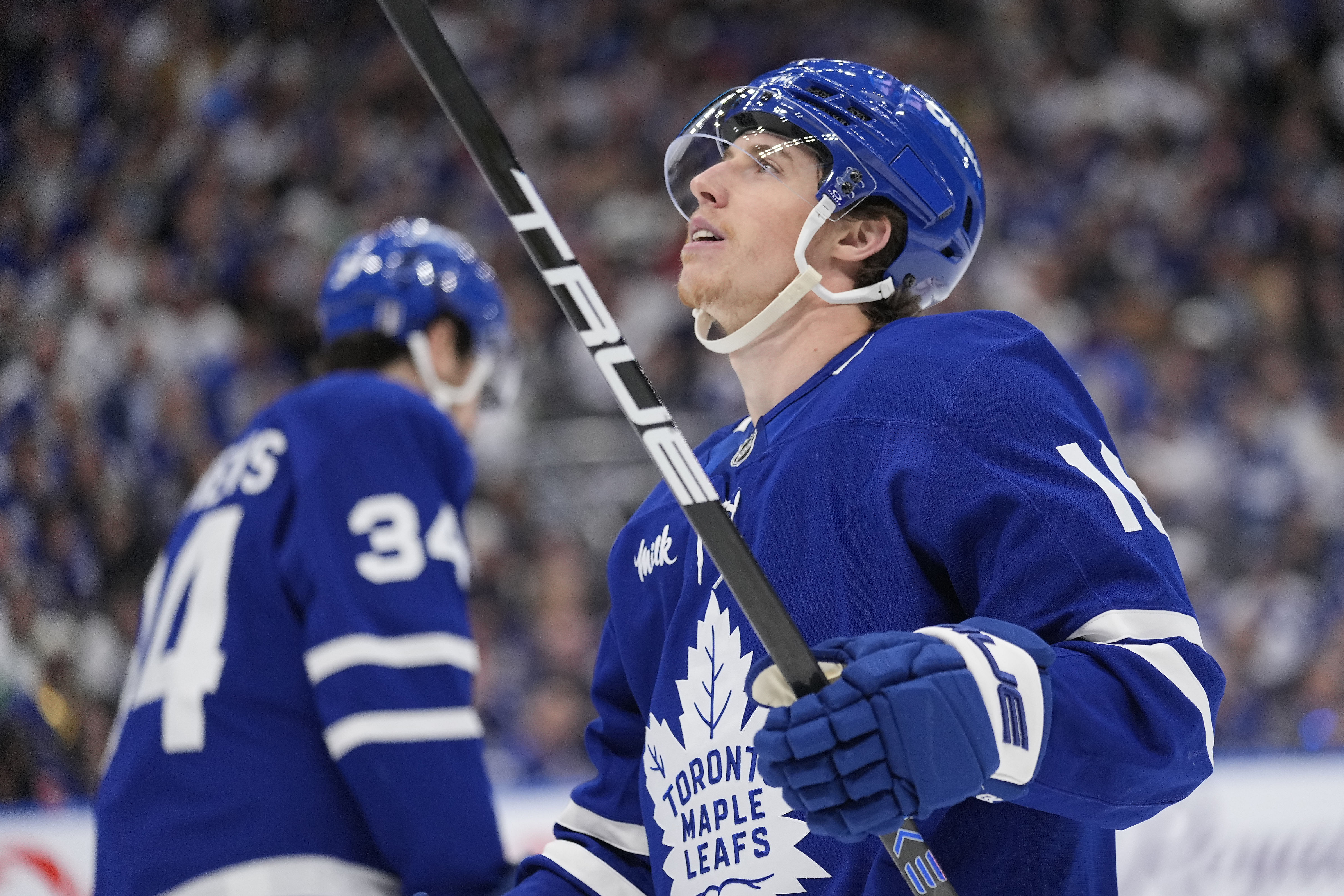 Mitch Marner could generate plenty of interest on the free-agent market this summer - Source: Imagn